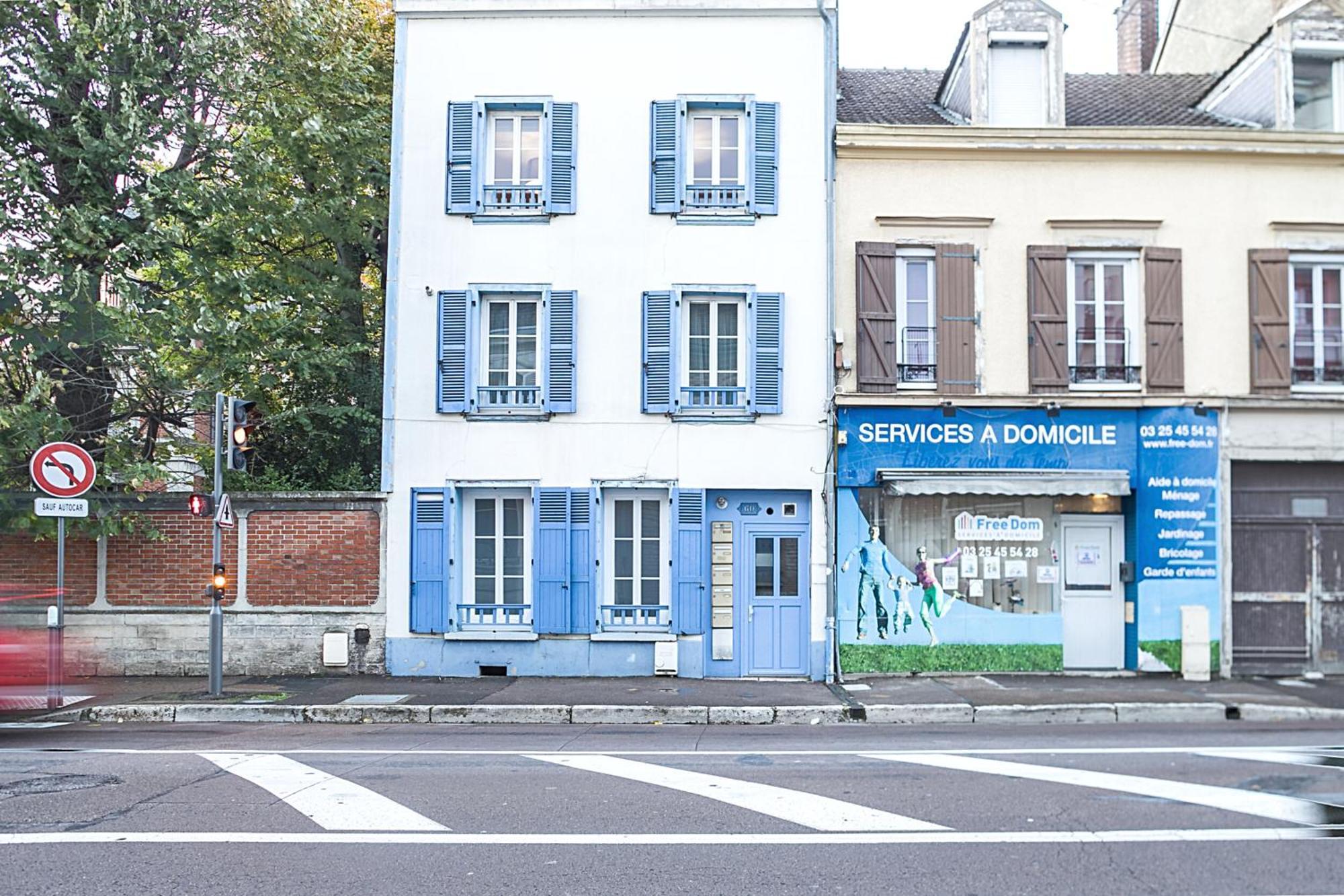 Le Duplex Pasteur - 5 Min Hypercentre - Ideal Groupe - Parking Gratuit Troyes Exterior foto
